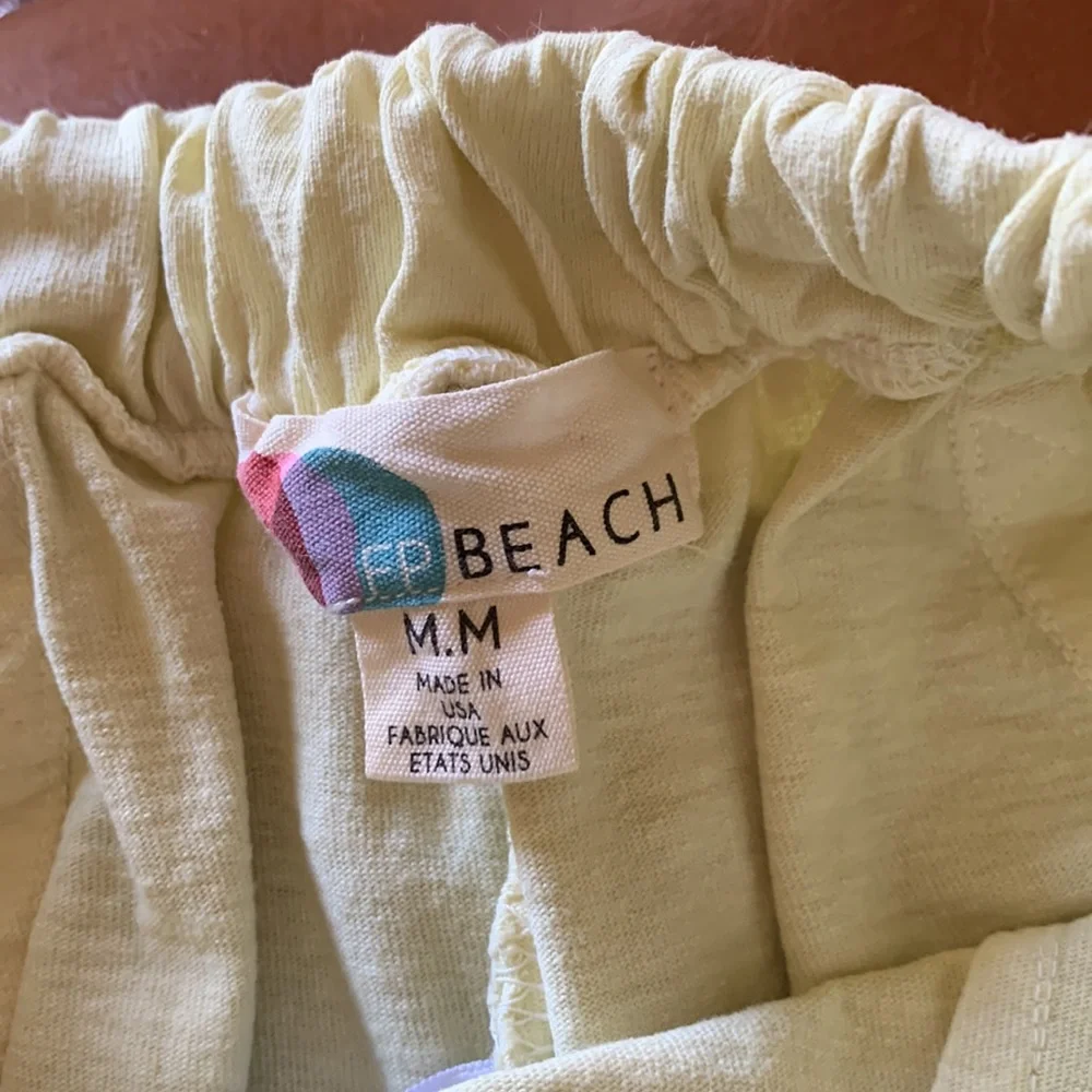 Women's Free People Beach M/M Cream Trousers
